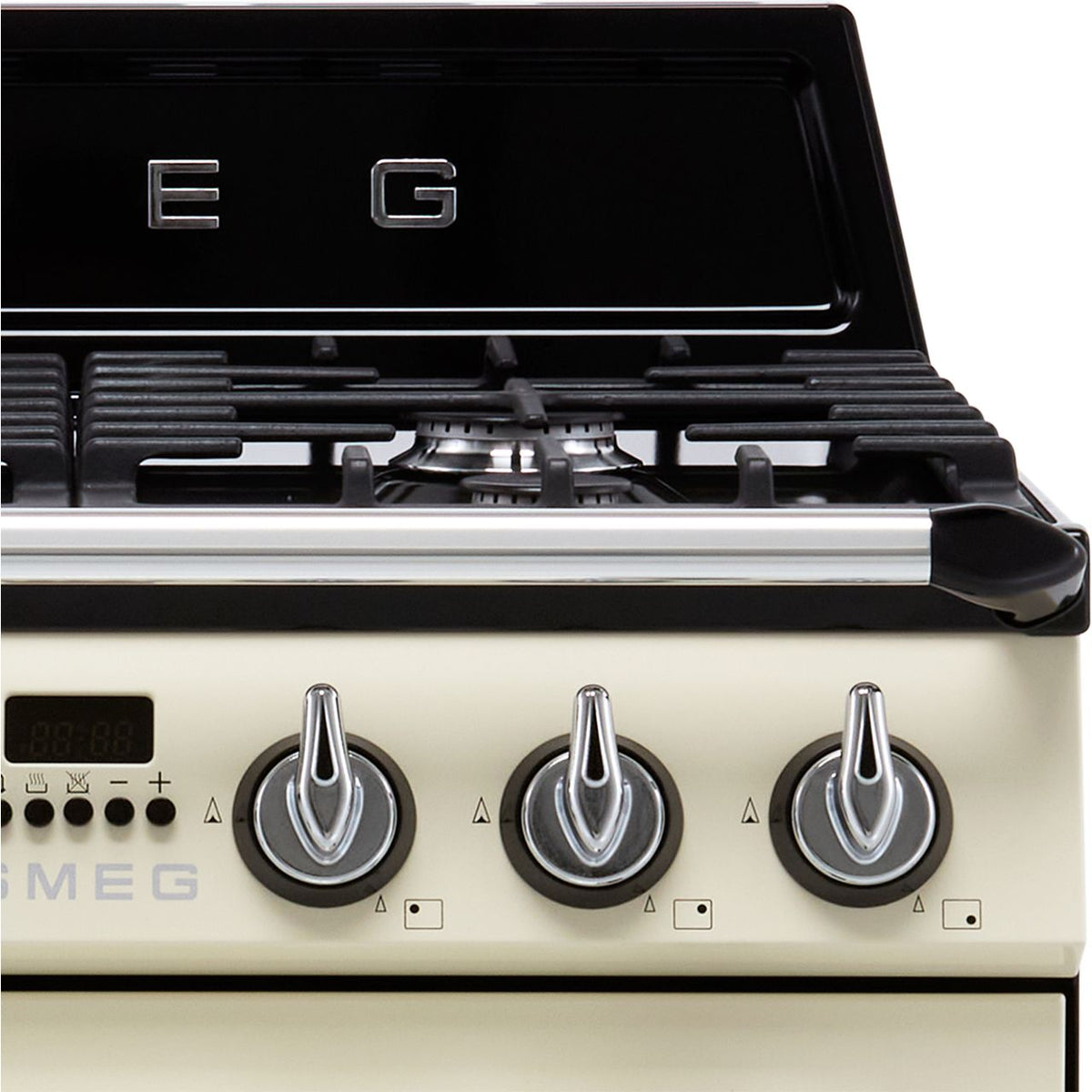 Smeg Victoria TR62P Dual Fuel Cooker - Cream - A-A Rated