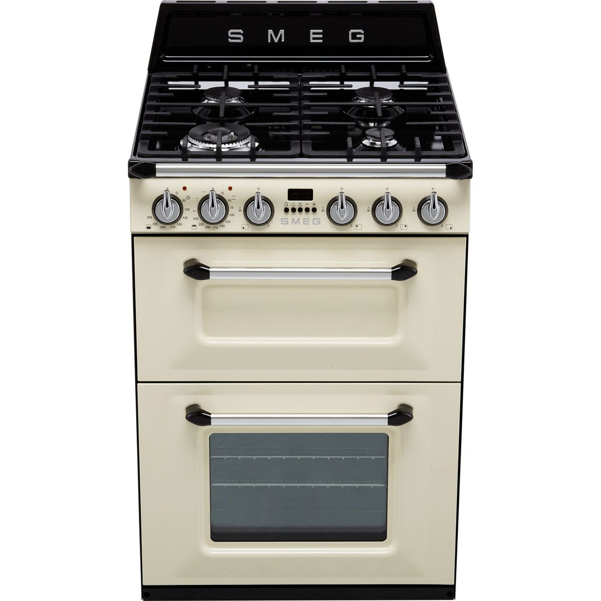 Smeg Victoria TR62P Dual Fuel Cooker - Cream - A-A Rated