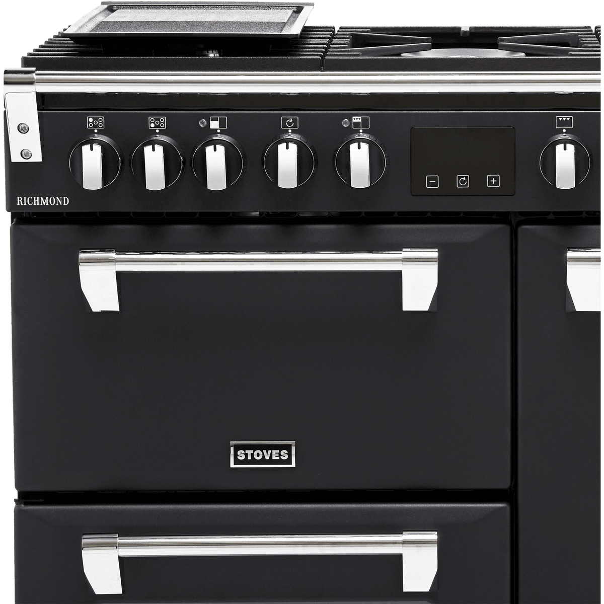 Stoves Richmond S900DF 90cm Dual Fuel Range Cooker - Anthracite - A-A-A Rated