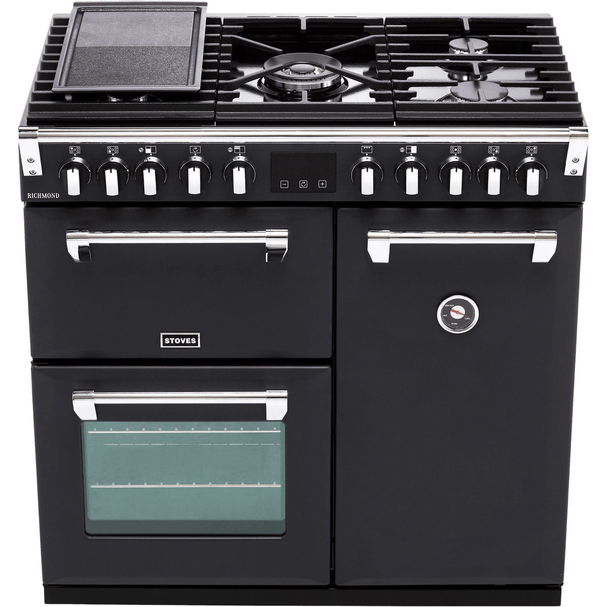 Stoves Richmond S900DF 90cm Dual Fuel Range Cooker - Anthracite - A-A-A Rated