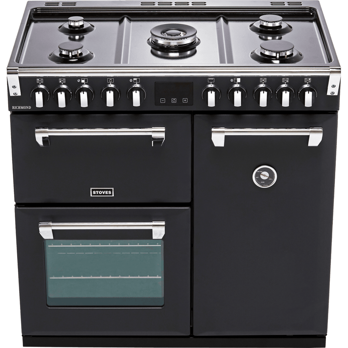 Stoves Richmond S900DF 90cm Dual Fuel Range Cooker - Anthracite - A-A-A Rated