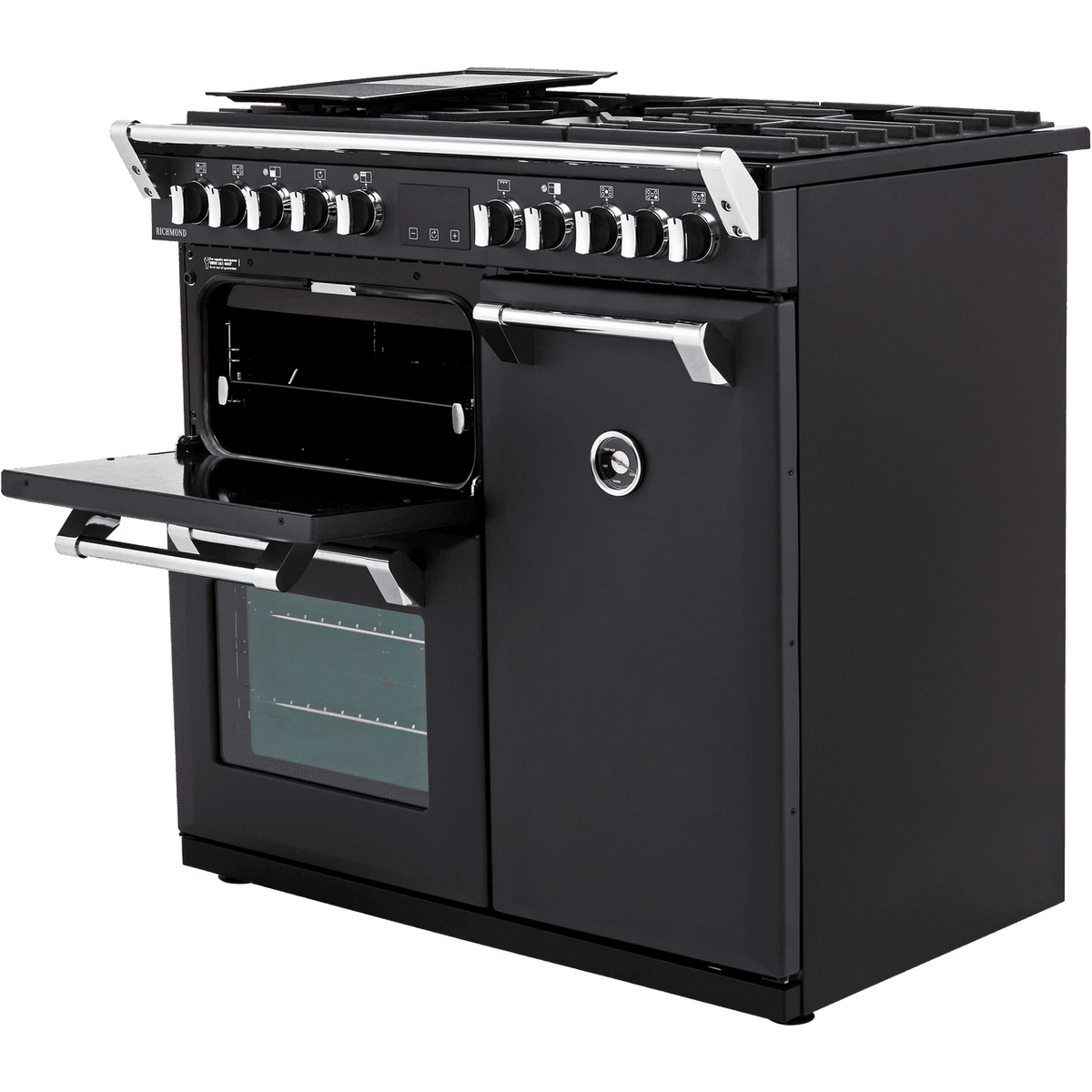 Stoves Richmond S900DF 90cm Dual Fuel Range Cooker - Anthracite - A-A-A Rated