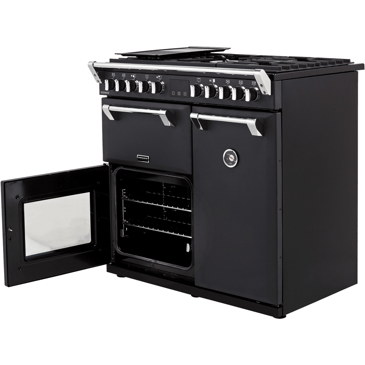 Stoves Richmond S900DF 90cm Dual Fuel Range Cooker - Anthracite - A-A-A Rated