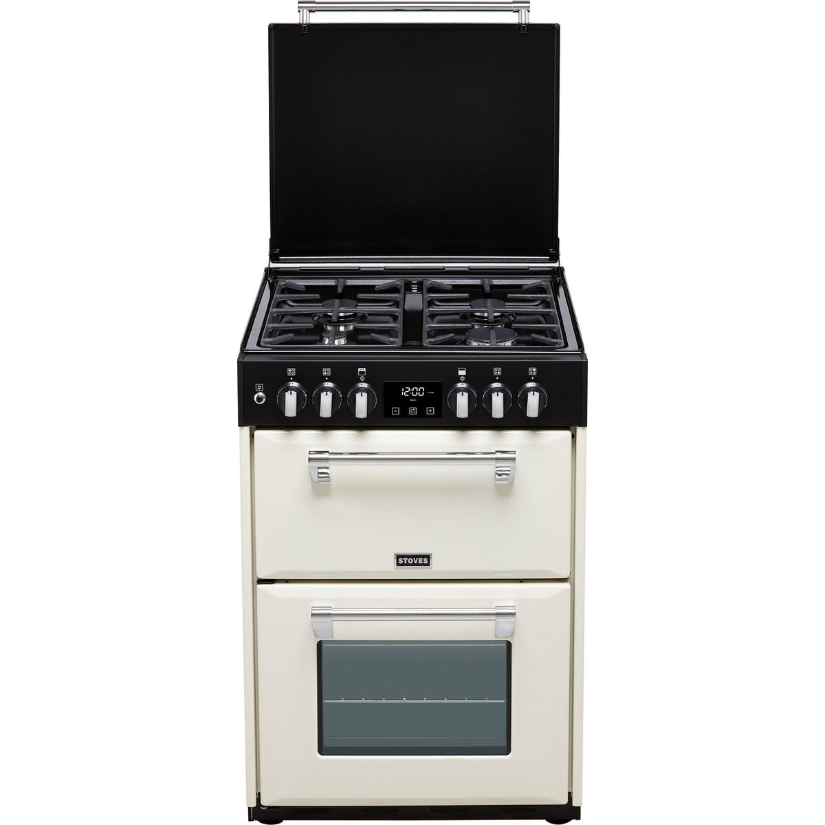 Stoves Richmond600DF 60cm Dual Fuel Cooker - Cream - A-A Rated