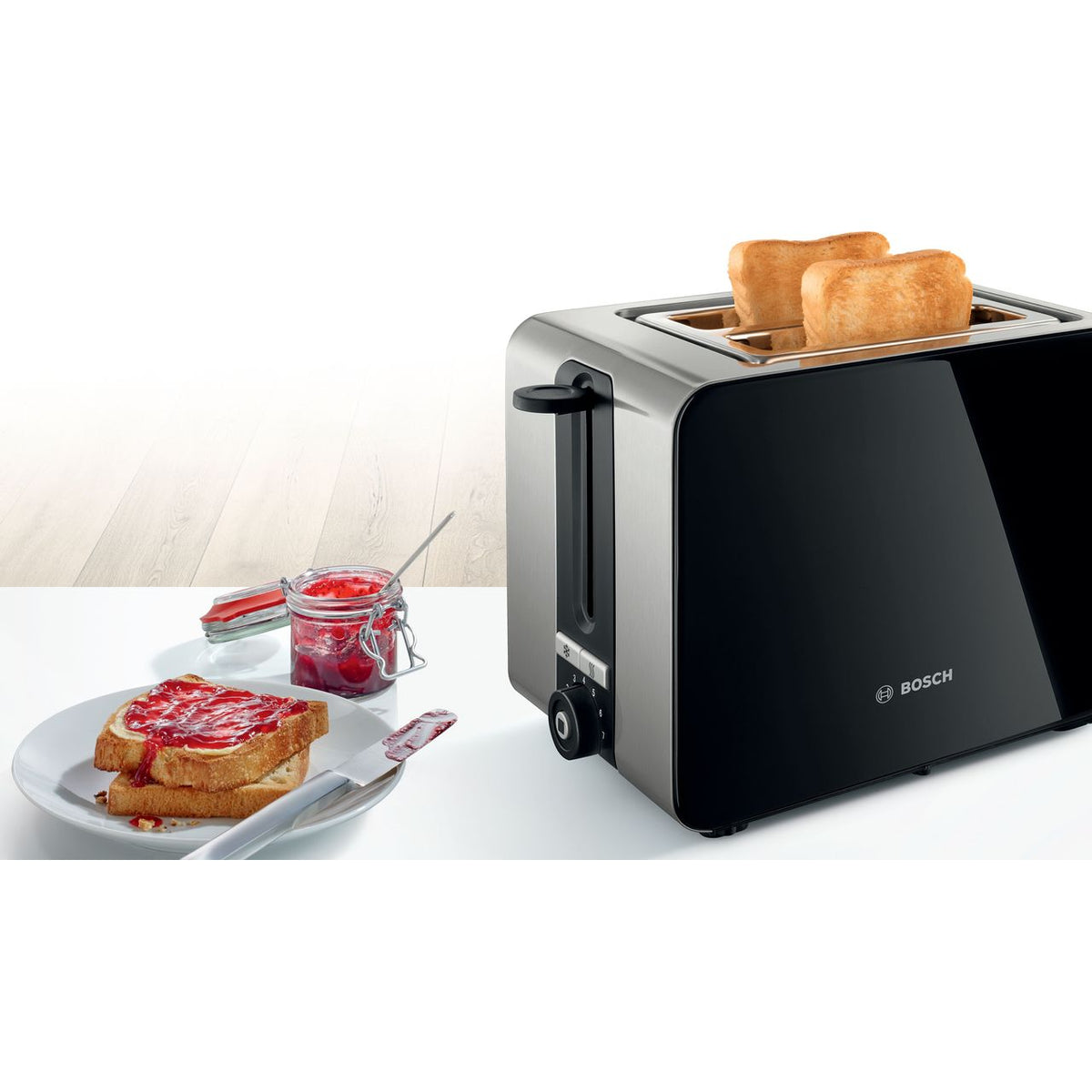 Bosch Sky TAT7203GB 2 Slice Toaster - Black