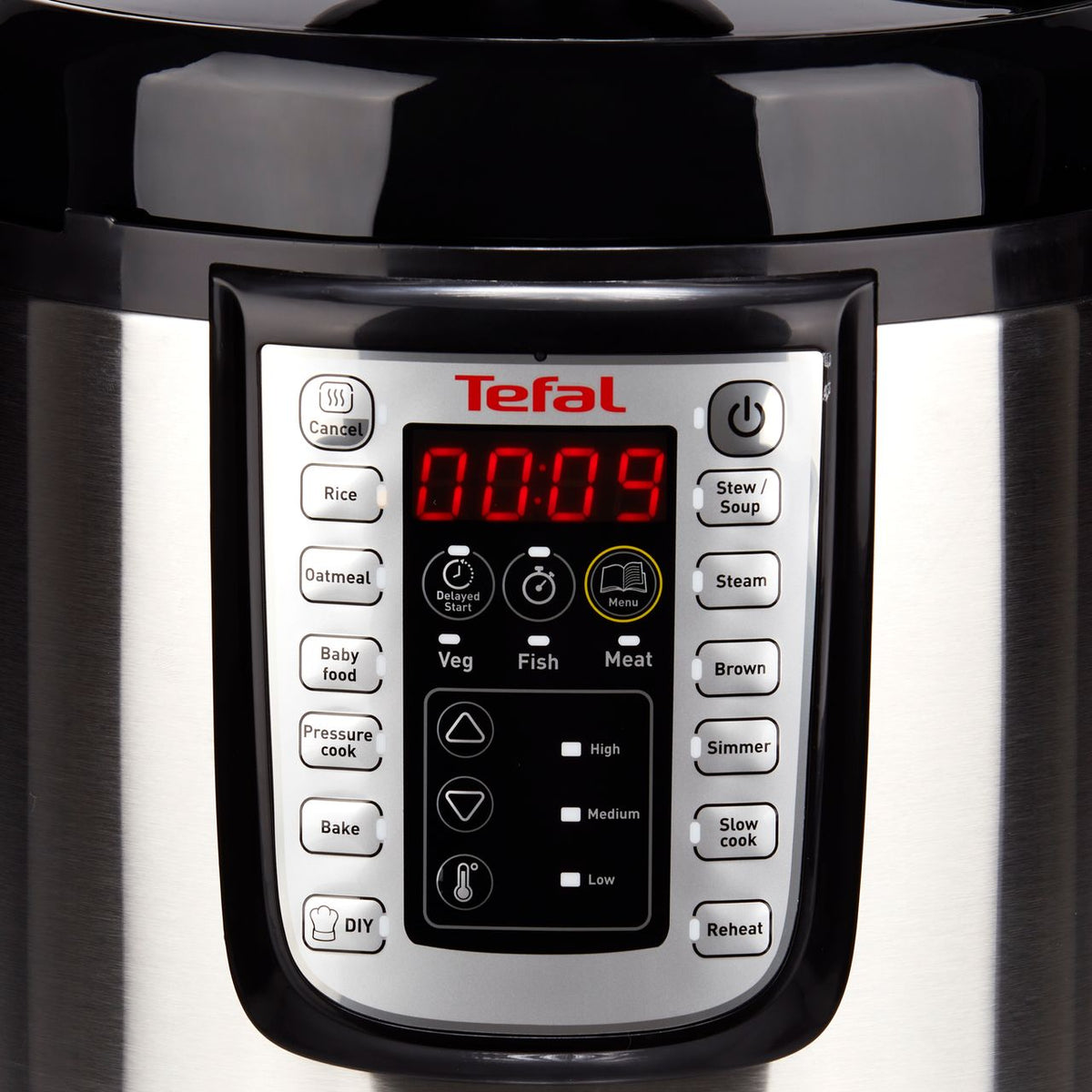 Tefal All in One CY505E40 6 Litre Pressure Cooker - Black