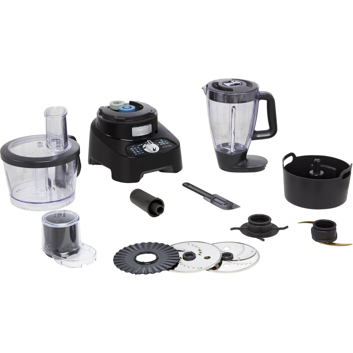 Tefal DO821840 3 Litre Food Processor With 8 Accessories - Black