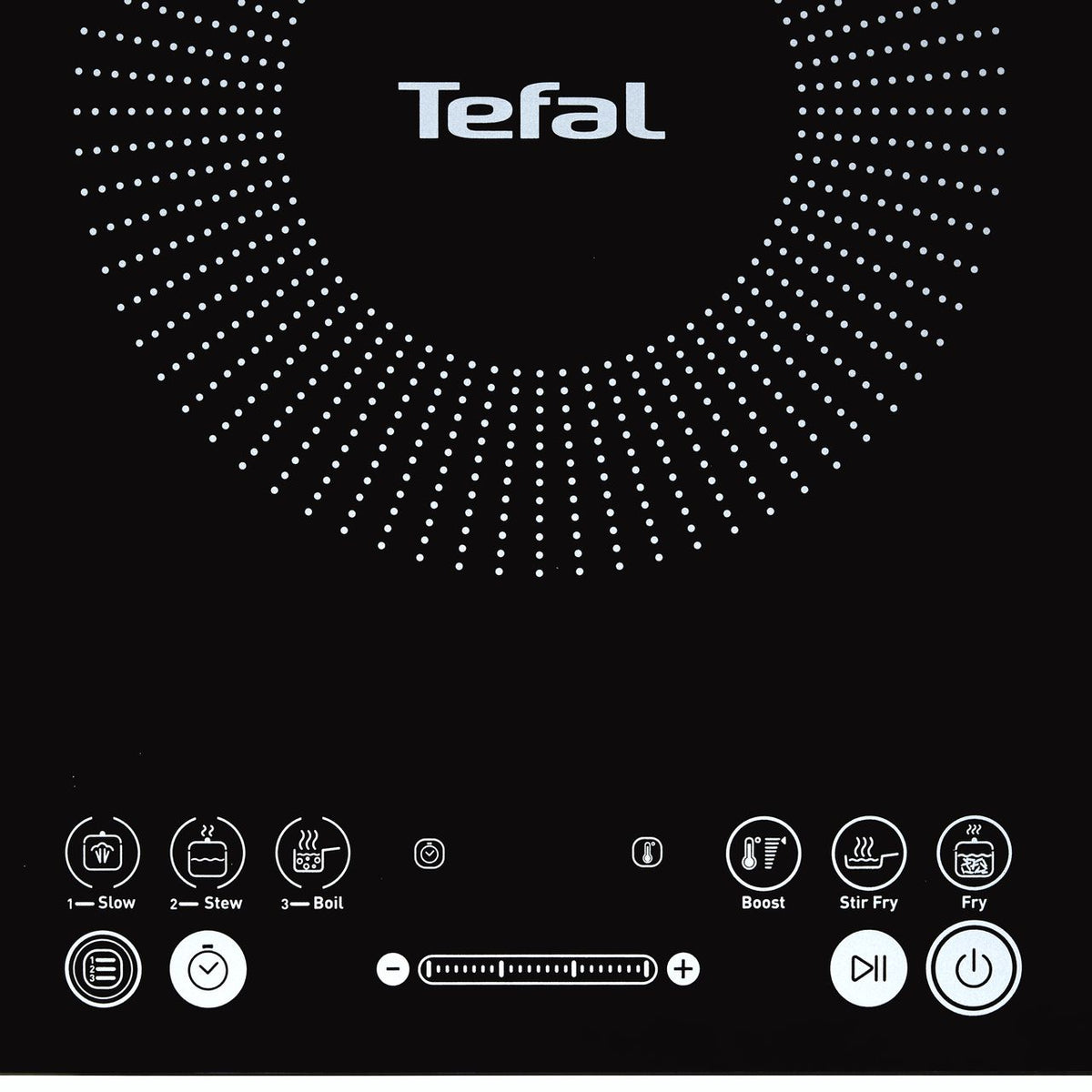 Tefal Everyday Slim IH210840 Mini Induction Hob - Black