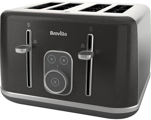 Breville Aurora VTR020 4 Slice Toaster - Shimmer Grey