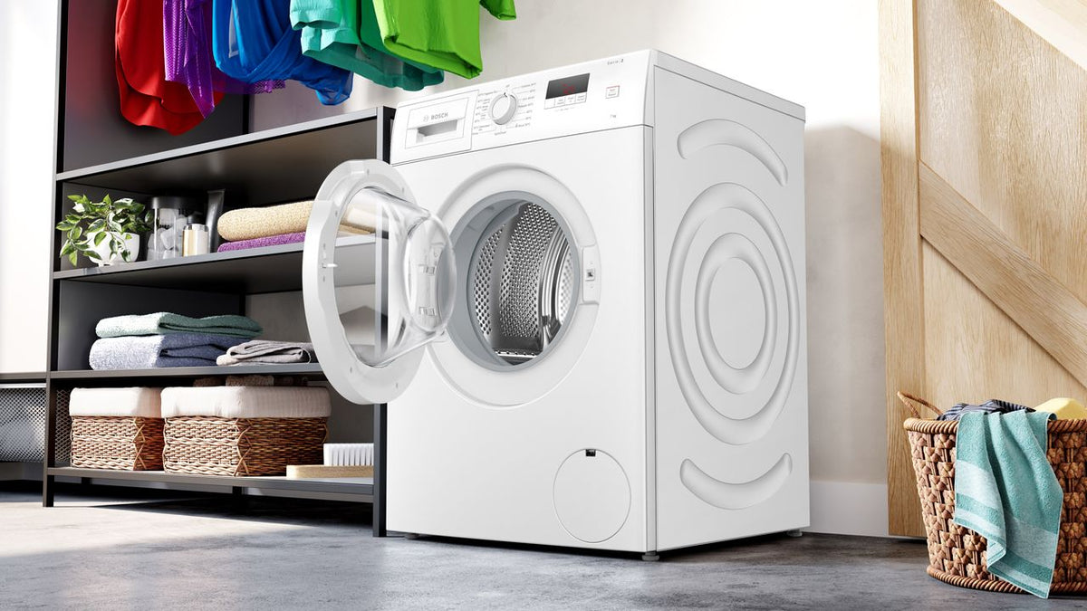 Bosch Series 2 WAJ28001GB 7kg Washing Machine with 1400 rpm - White - B Rated