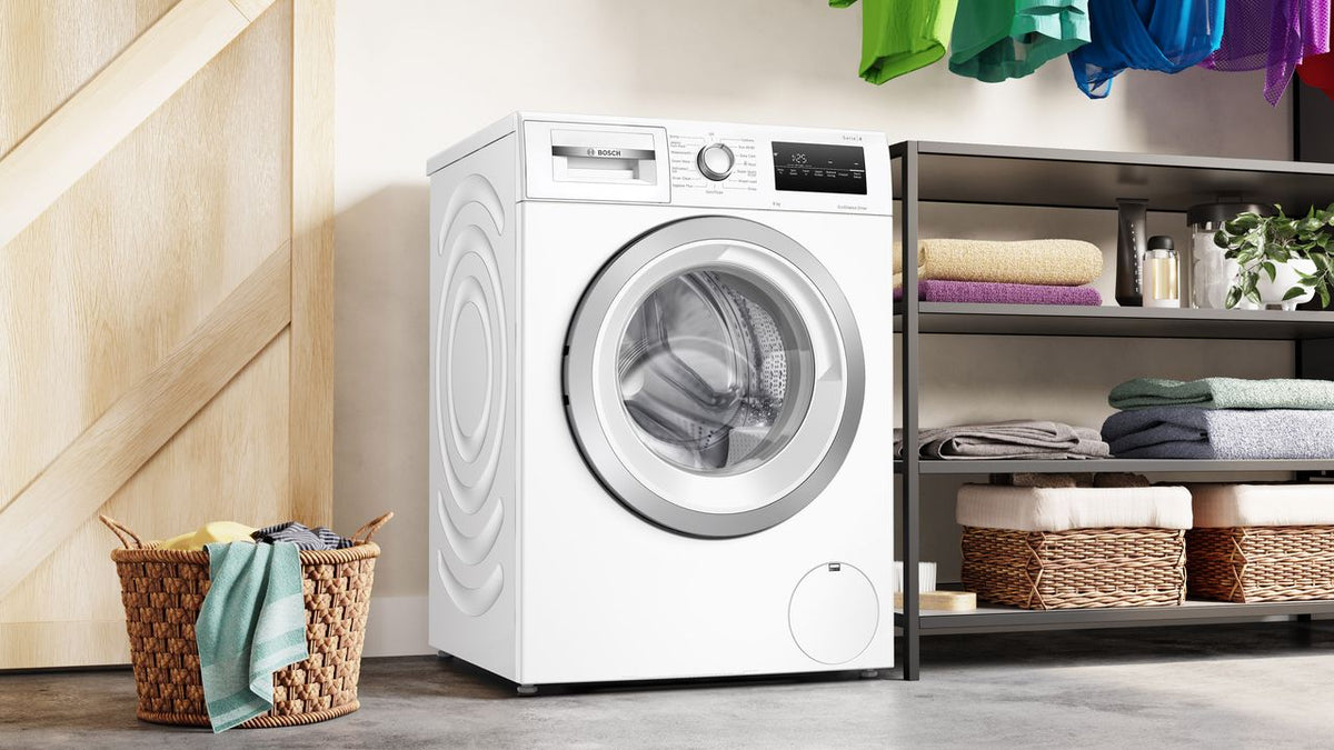 Bosch Series 4 WAN28250GB 8kg Washing Machine with 1400 rpm - White - A Rated