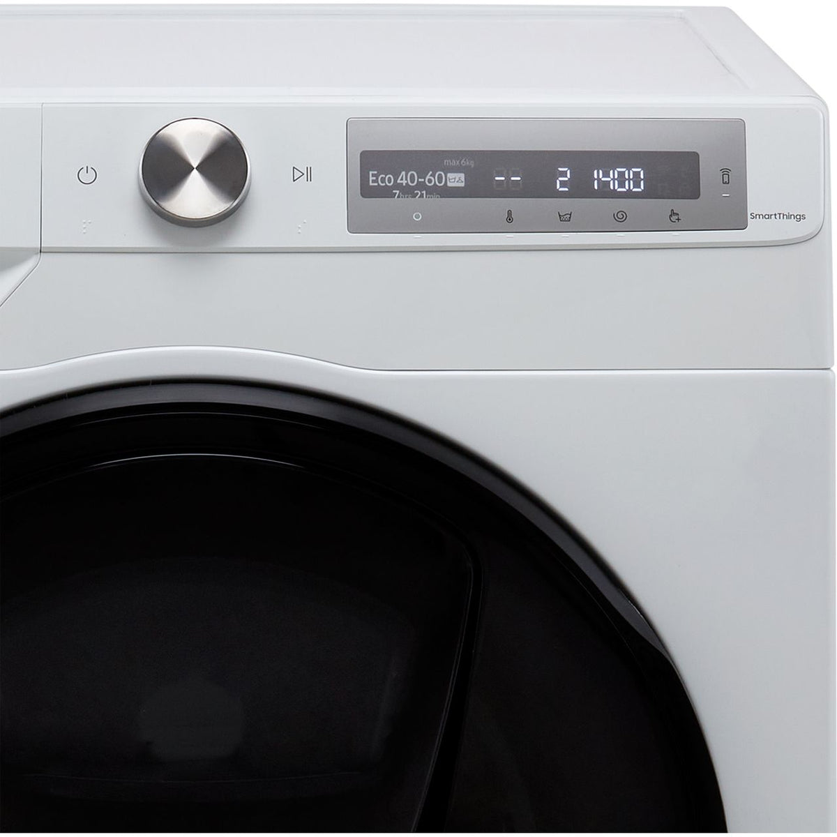 Samsung Series 6 AddWash™ WD10T654DBH Wifi Connected 10.5Kg - 6Kg Washer Dryer with 1400 rpm - White - E Rated