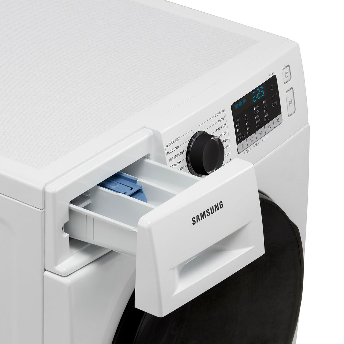 Samsung Series 5 ecobubble™ WD80TA046BE 8Kg - 5Kg Washer Dryer with 1400 rpm - White - E Rated