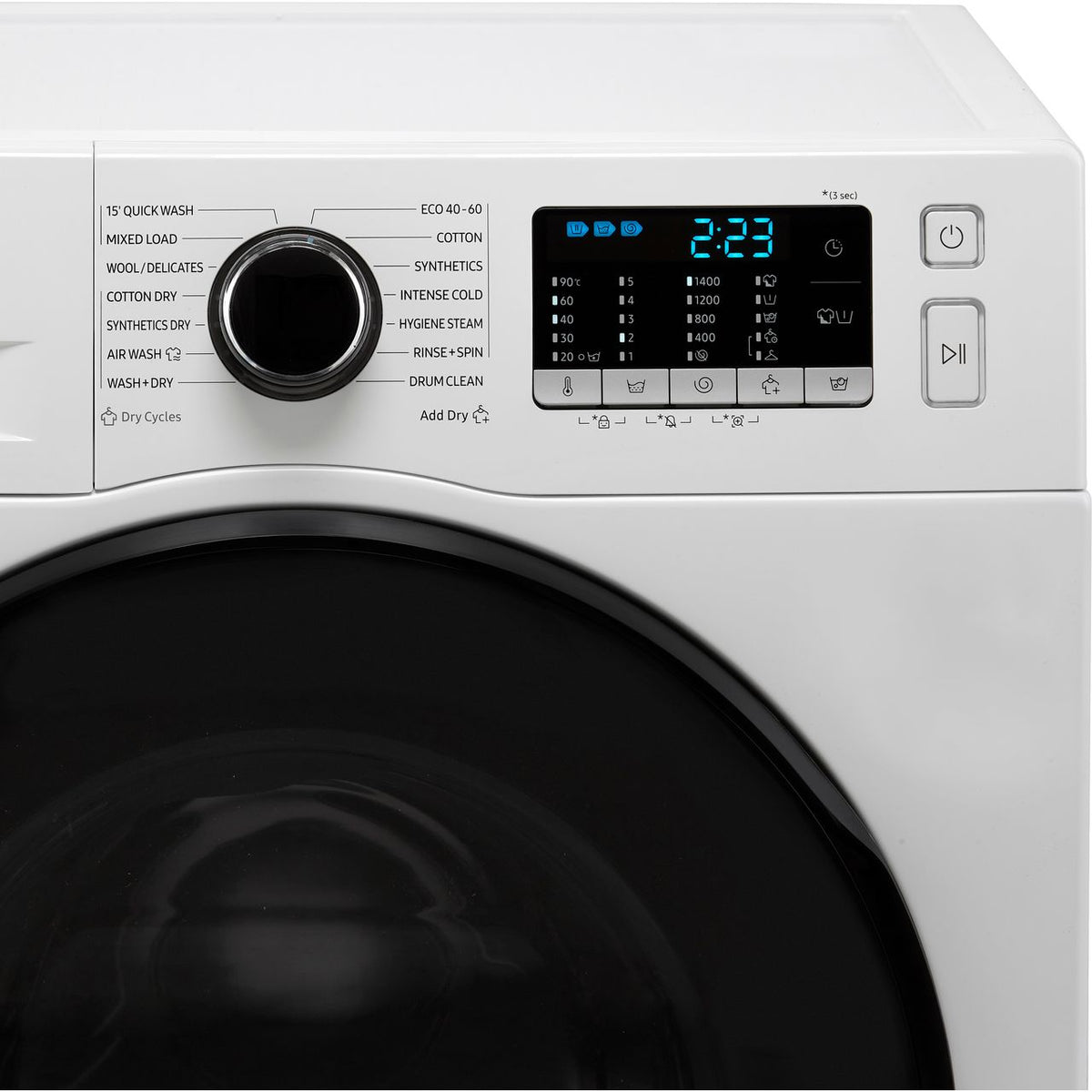 Samsung Series 5 ecobubble™ WD80TA046BE 8Kg - 5Kg Washer Dryer with 1400 rpm - White - E Rated