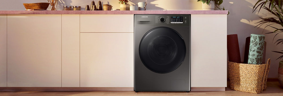 Samsung Series 5 ecobubble™ WD80TA046BX 8Kg - 5Kg Washer Dryer with 1400 rpm - Graphite - E Rated