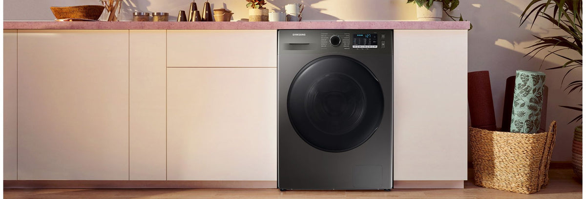 Samsung Series 5 ecobubble™ WD90TA046BX 9Kg - 6Kg Washer Dryer with 1400 rpm - Graphite - E Rated