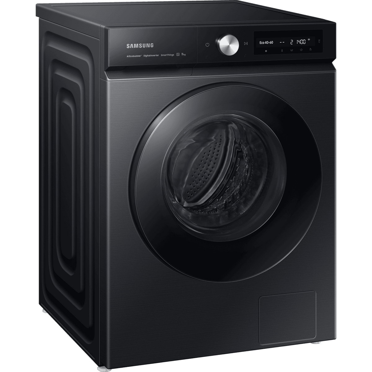 Samsung Series 6+ AutoOptimal Wash+ SpaceMax WW11BB744DGB 11kg Washing Machine with 1400 rpm - Black - A Rated