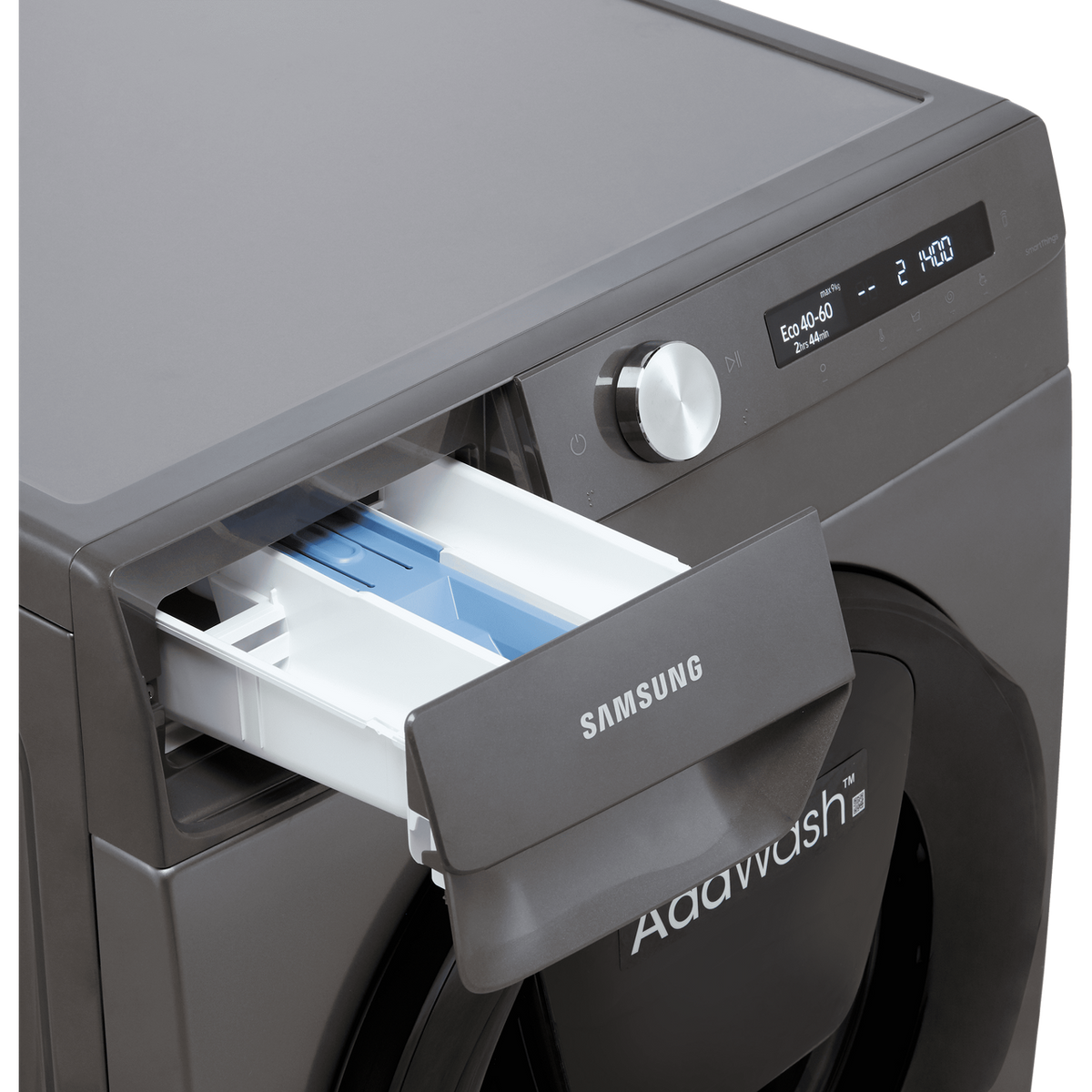 Samsung Series 6 AddWash™ WW80T554DAN 8kg Washing Machine with 1400 rpm - Graphite - B Rated