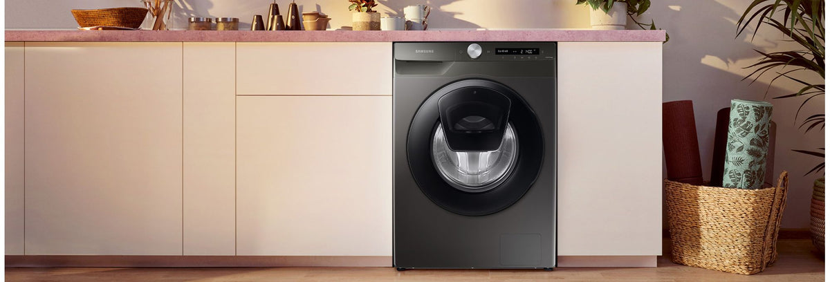 Samsung Series 6 AddWash™ WW80T554DAN 8kg Washing Machine with 1400 rpm - Graphite - B Rated