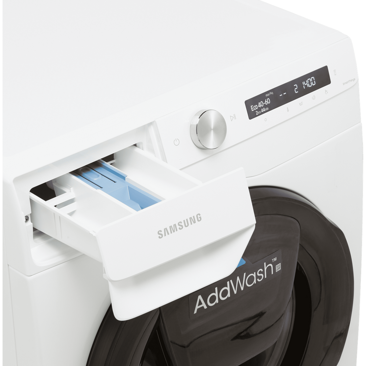 Samsung Series 5+ AddWash™ WW90T554DAW 9kg Washing Machine with 1400 rpm - White - A Rated