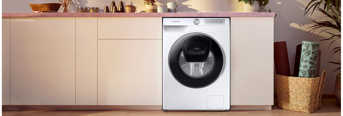 Samsung Series 6 AddWash™ AutoDose™ WW90T684DLH 9kg Washing Machine with 1400 rpm - White - A Rated