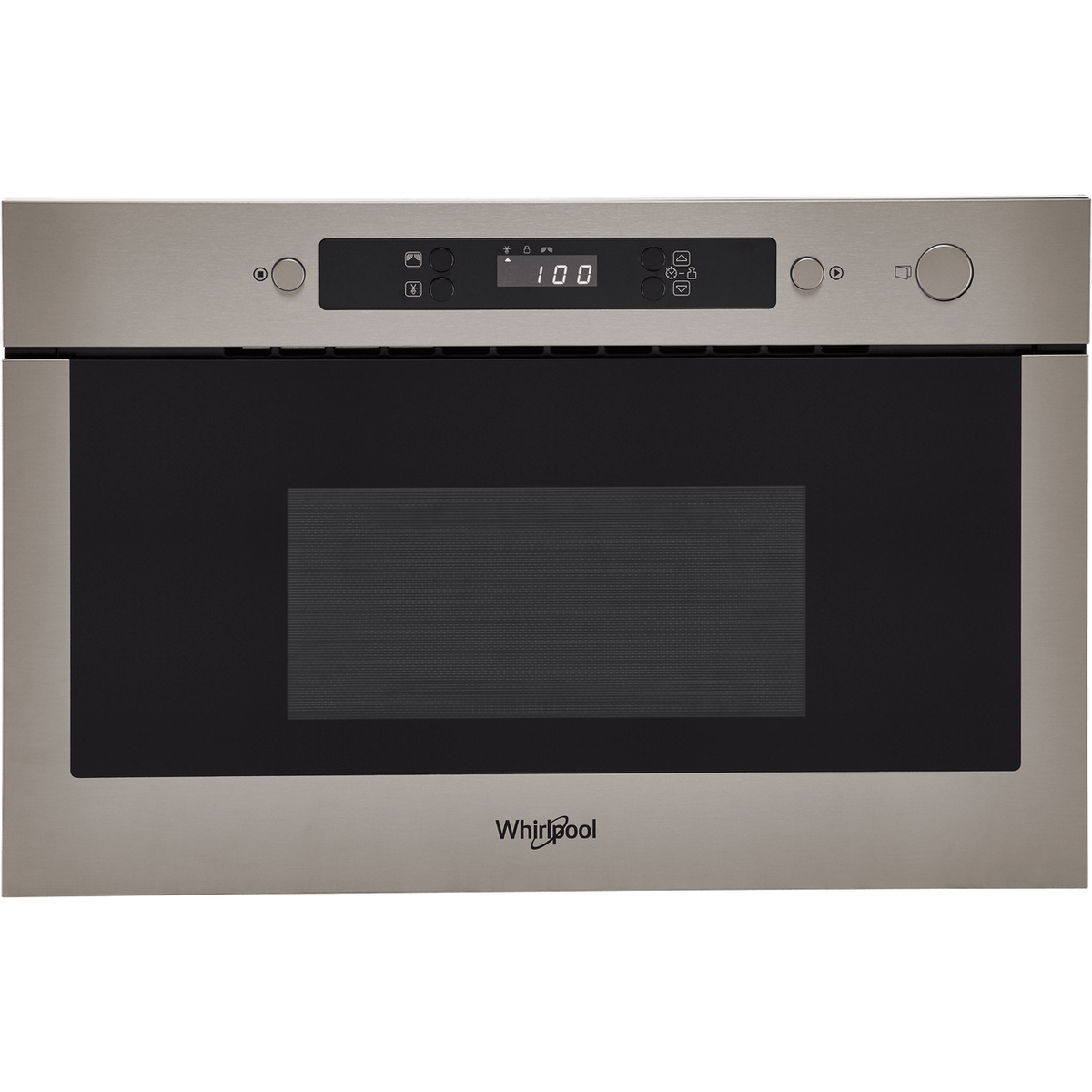 Whirlpool AMW423-IX Built In Microwave - Stainless Steel