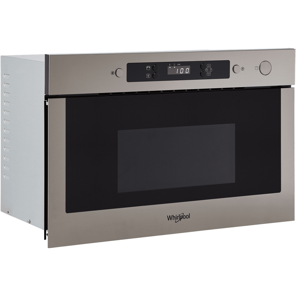 Whirlpool AMW423-IX Built In Microwave - Stainless Steel