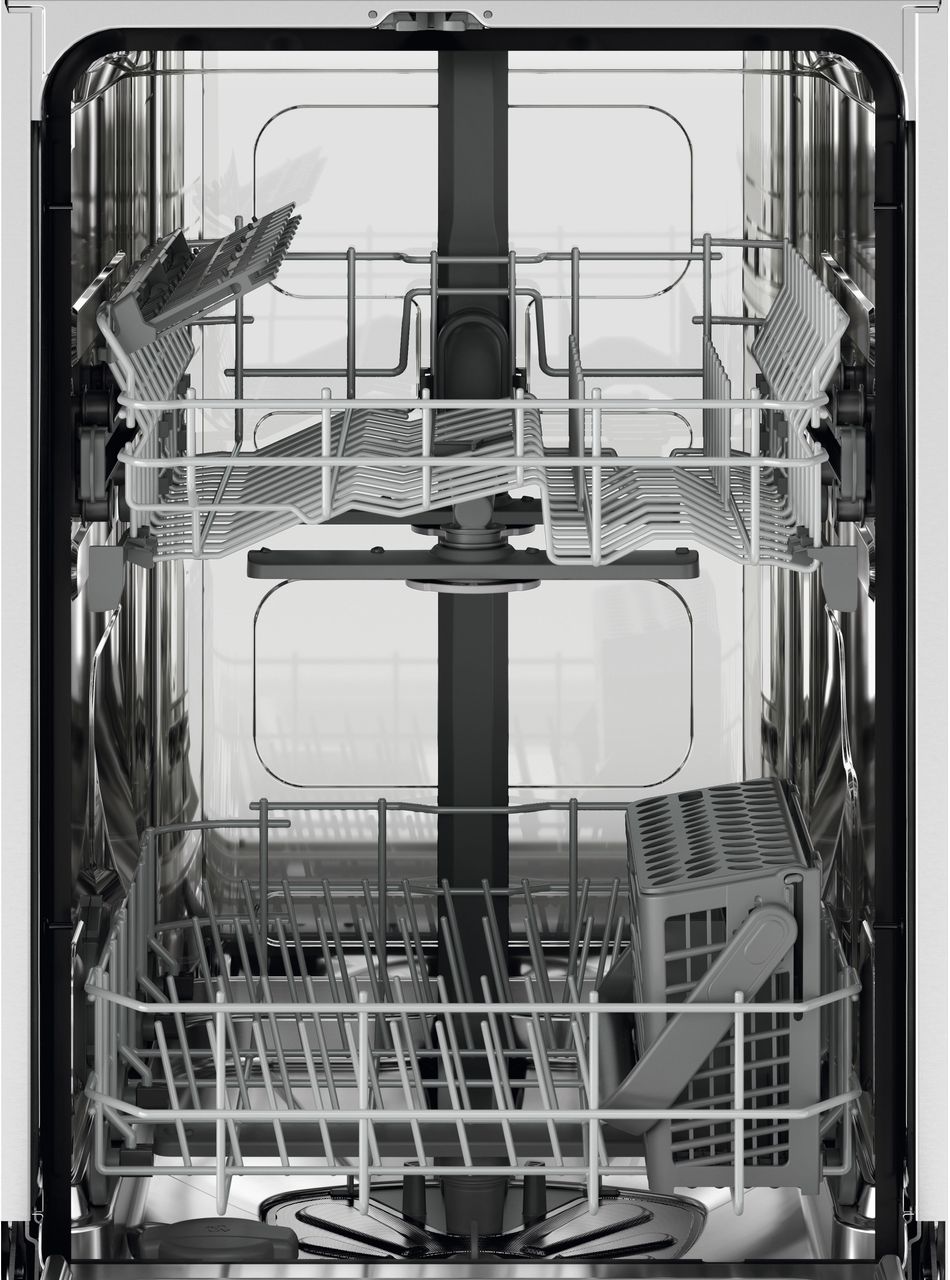 Zanussi ZSFN121W3 Slimline Dishwasher - White - F Rated