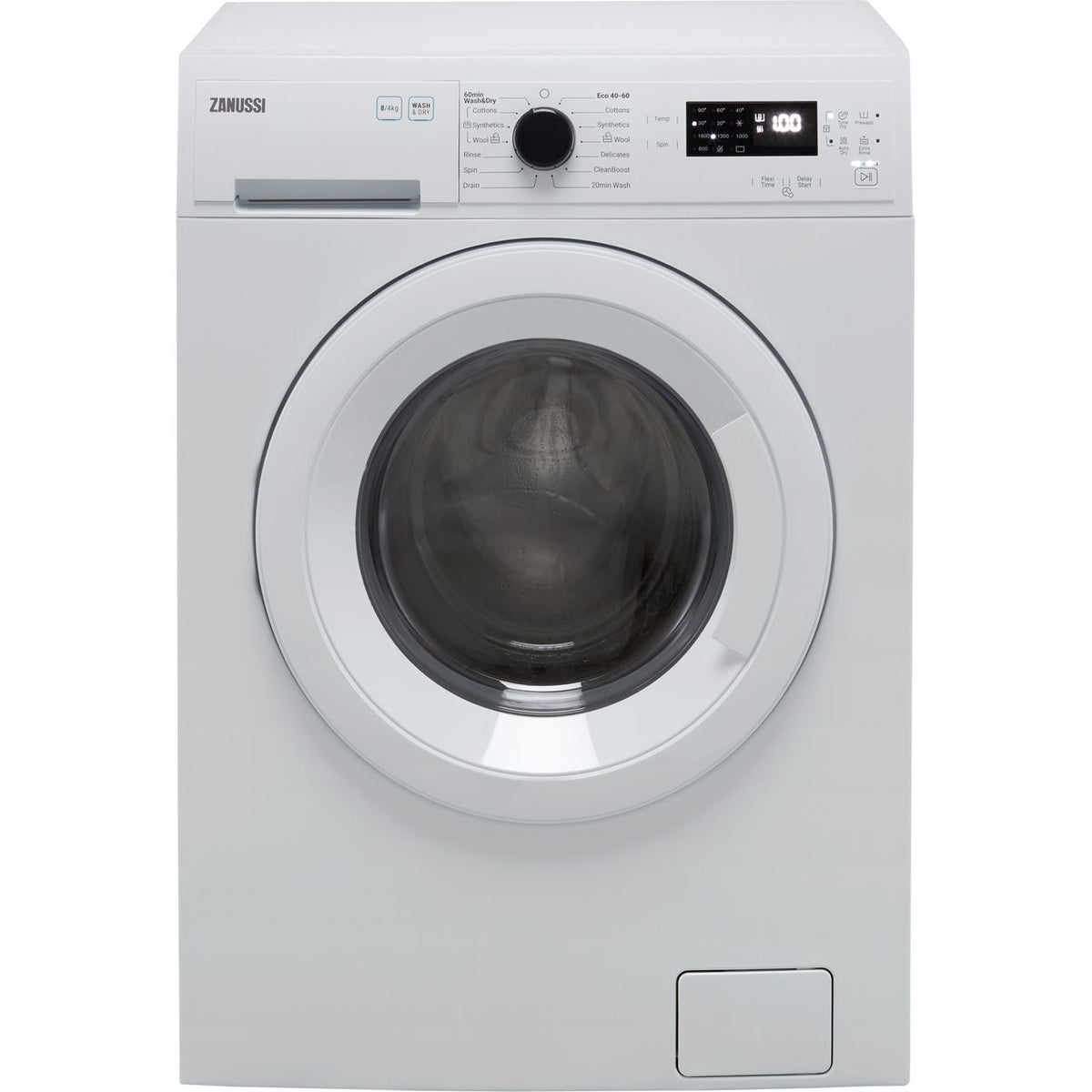 Zanussi ZWD86NB4PW 8Kg - 4Kg Washer Dryer with 1600 rpm - White - E Rated