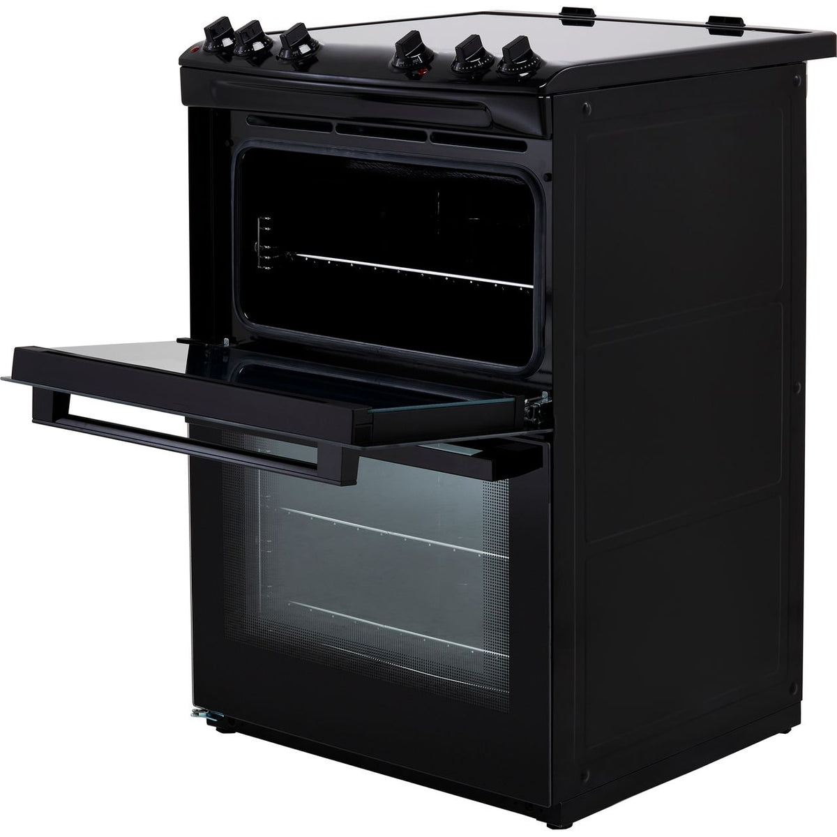 Zanussi ZCI66080BA Electric Cooker with Induction Hob - Black - A-A Rated