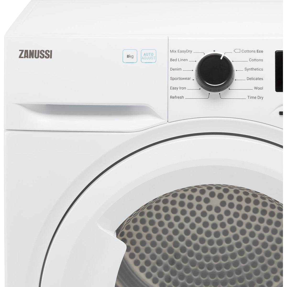 Zanussi ZDH87A2PW 8Kg Heat Pump Tumble Dryer - White - A++ Rated