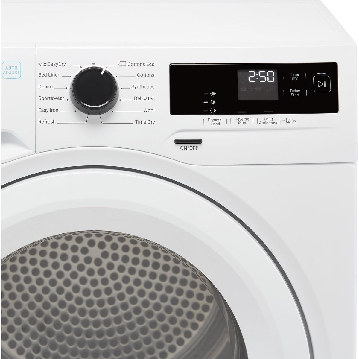 Zanussi ZDH87A2PW 8Kg Heat Pump Tumble Dryer - White - A++ Rated