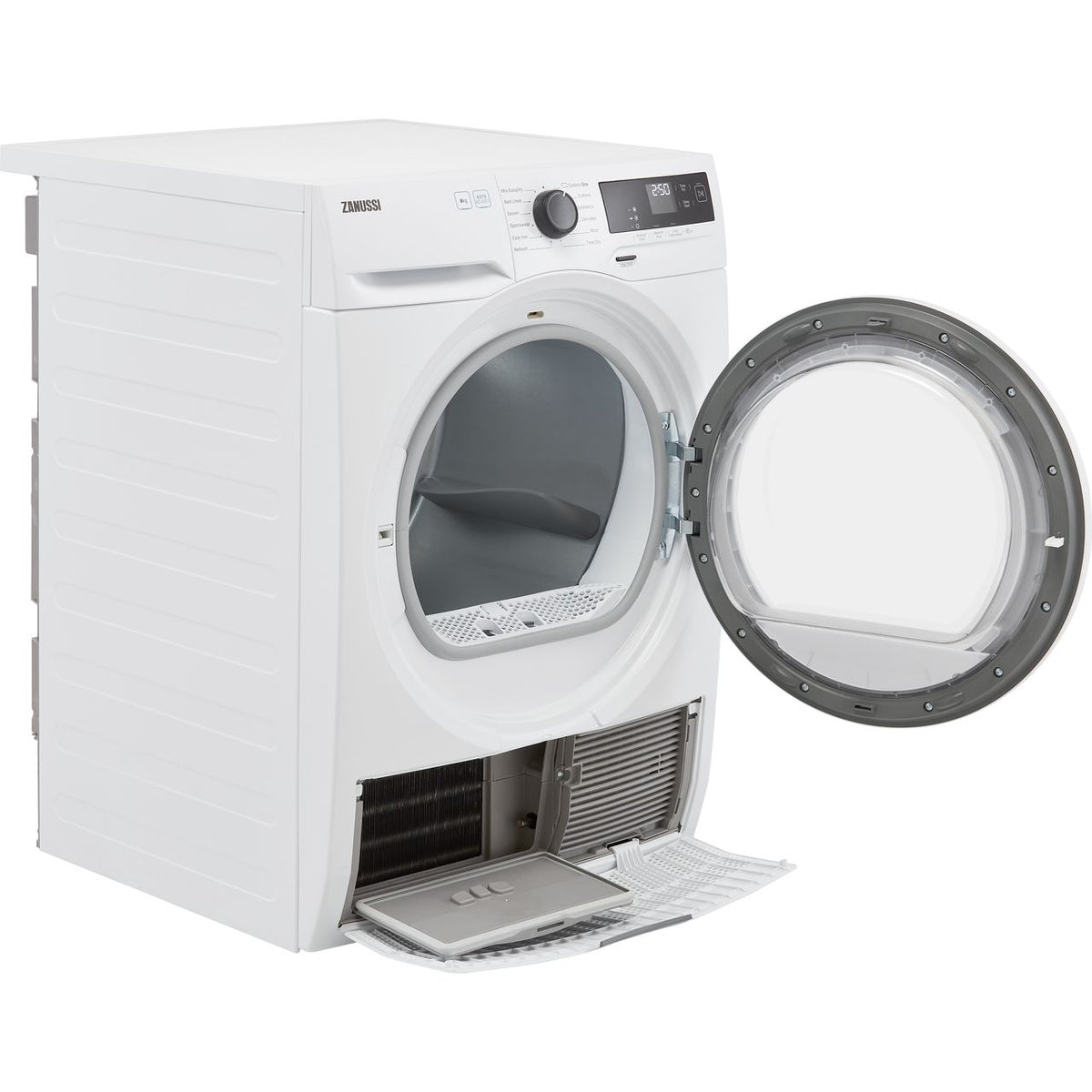 Zanussi ZDH87A2PW 8Kg Heat Pump Tumble Dryer - White - A++ Rated