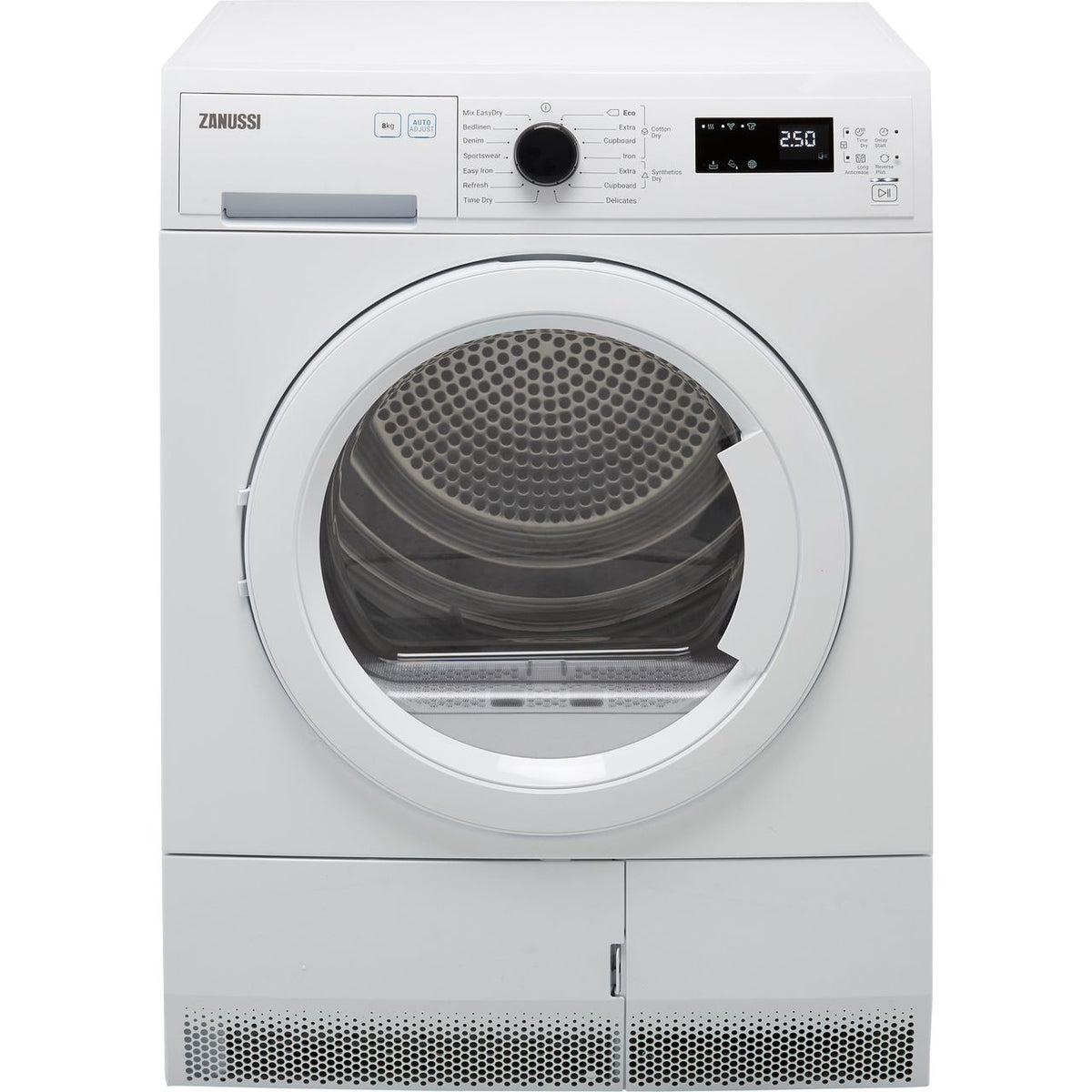 Zanussi ZDH87B4PW 8Kg Heat Pump Tumble Dryer - White - A++ Rated