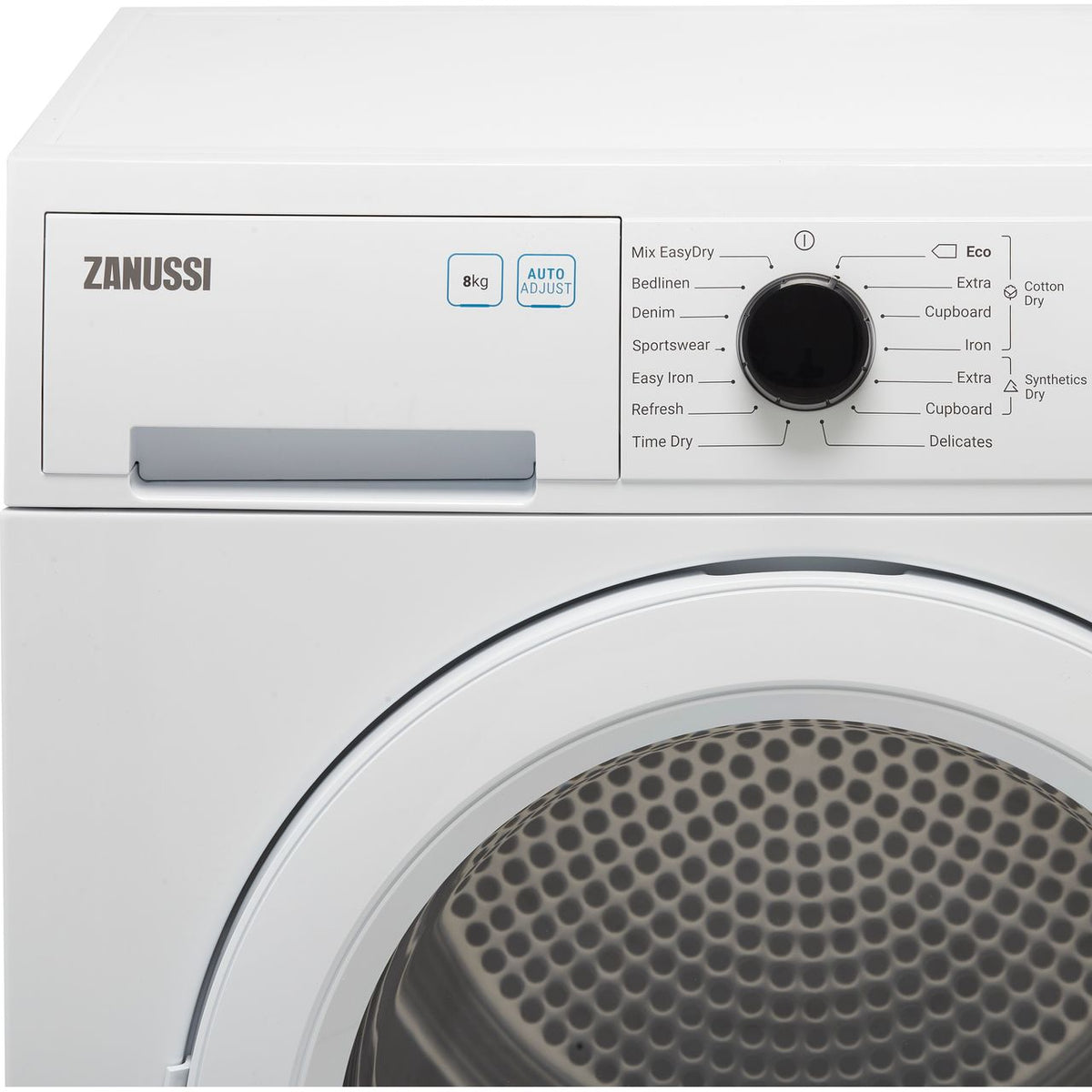 Zanussi ZDH87B4PW 8Kg Heat Pump Tumble Dryer - White - A++ Rated