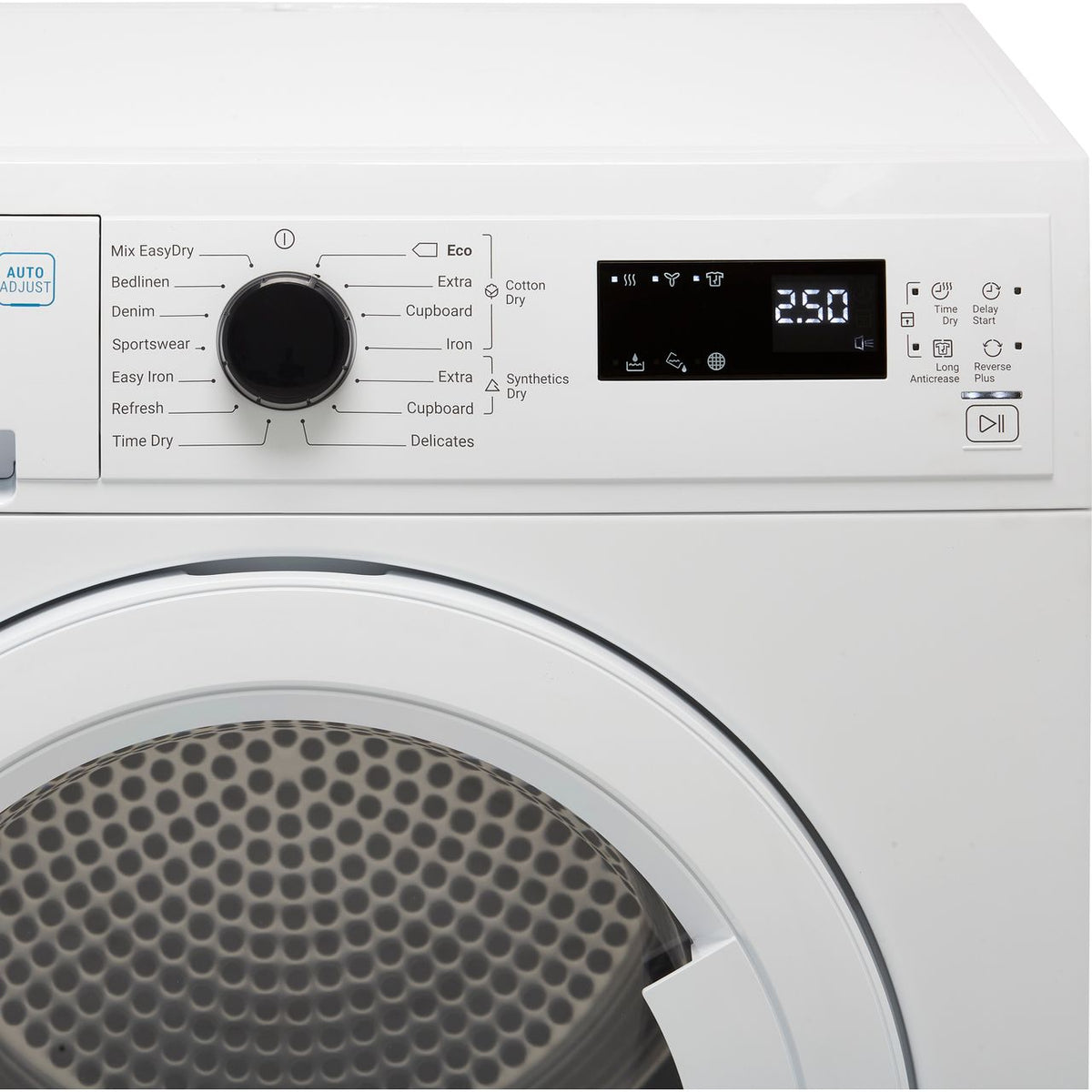 Zanussi ZDH87B4PW 8Kg Heat Pump Tumble Dryer - White - A++ Rated