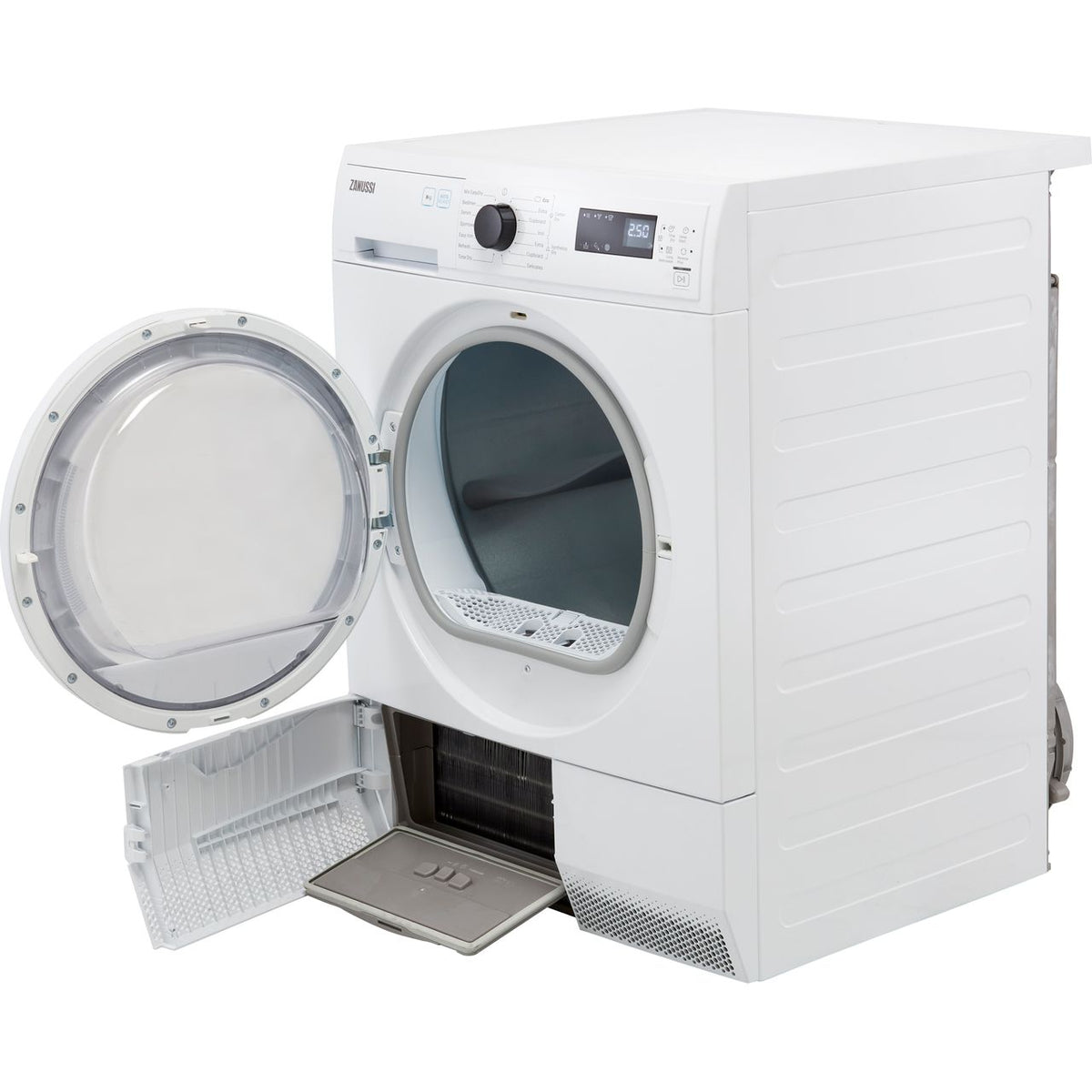 Zanussi ZDH87B4PW 8Kg Heat Pump Tumble Dryer - White - A++ Rated