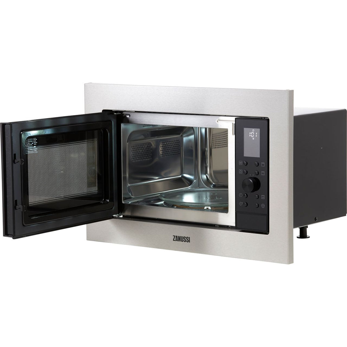 Zanussi ZMSN7DX Built In Microwave With Grill - Stainless Steel