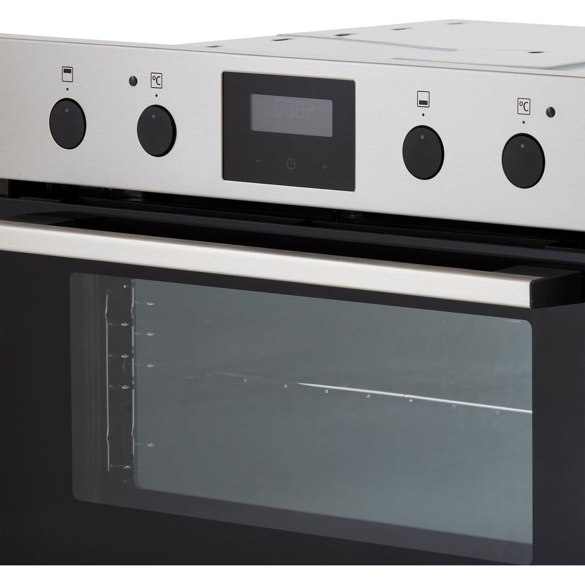 Zanussi ZPHNL3X1 Built Under Electric Double Oven - Stainless Steel - A-A Rated