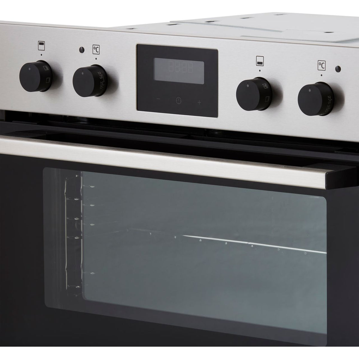 Zanussi ZPHNL3X1 Built Under Electric Double Oven - Stainless Steel - A-A Rated