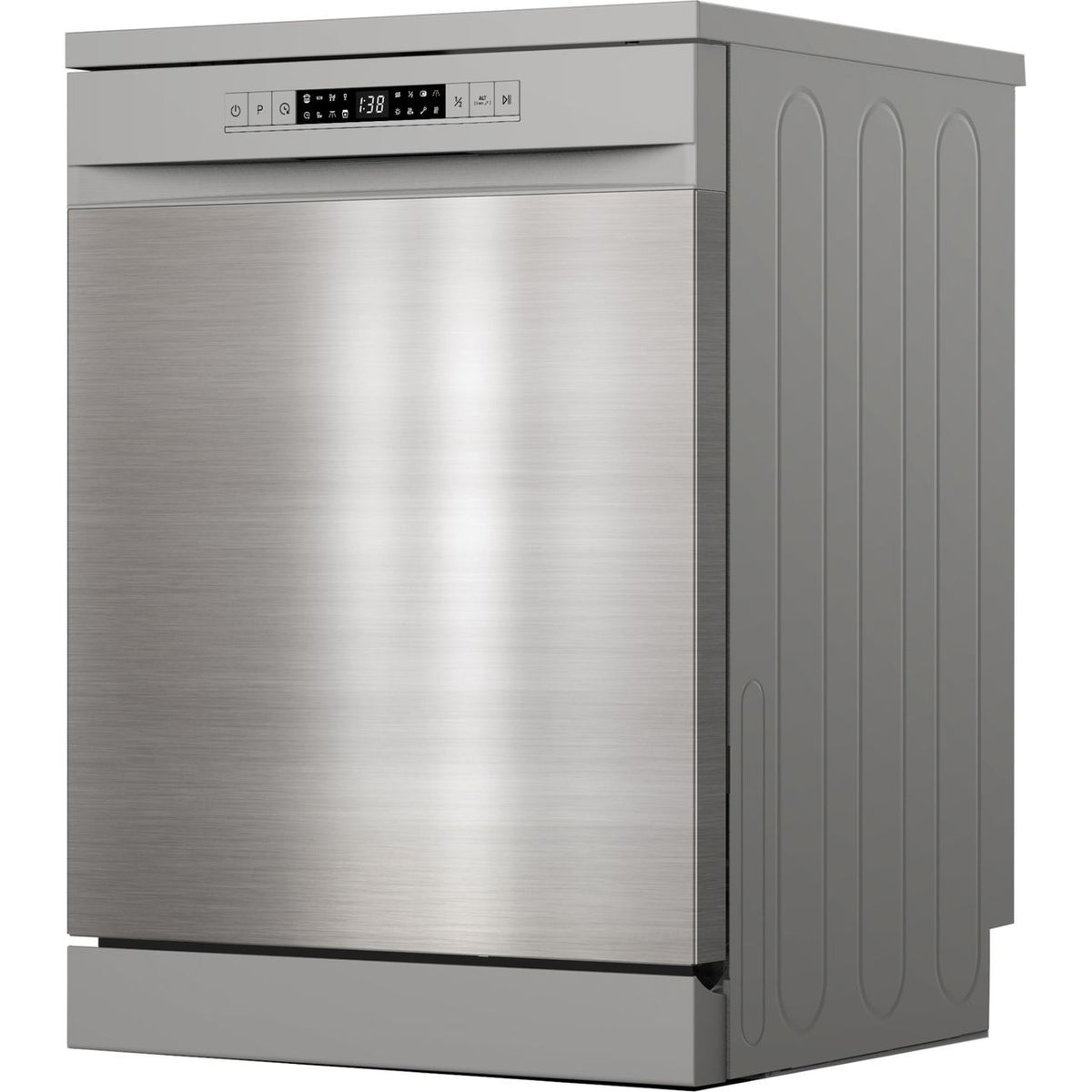 Hisense HS622E90XUK Standard Dishwasher - Stainless Steel - E Rated