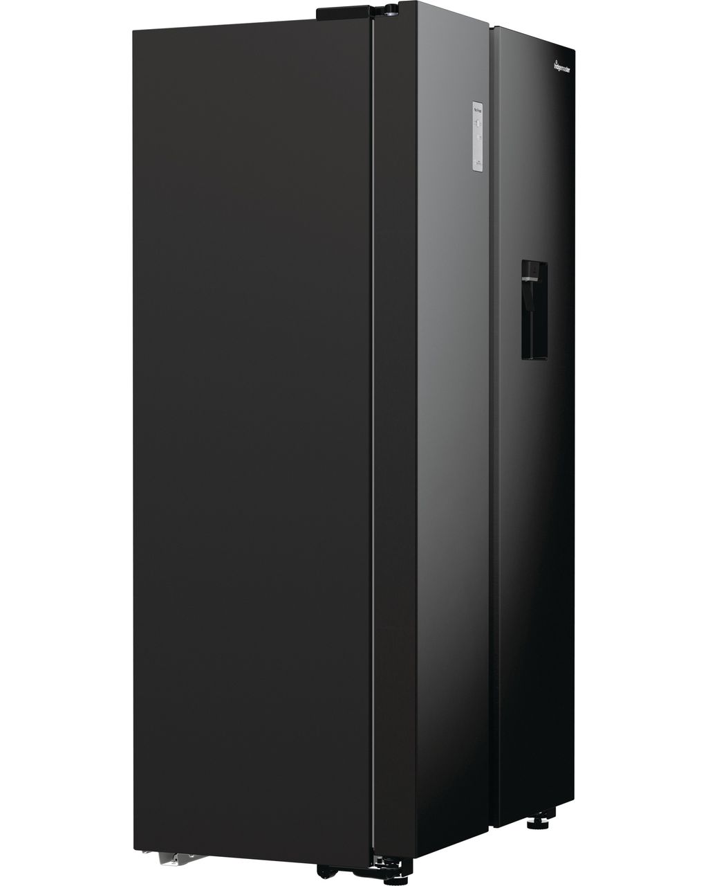 Fridgemaster MS91547BFE Non-Plumbed Total No Frost American Fridge Freezer - Black - E Rated