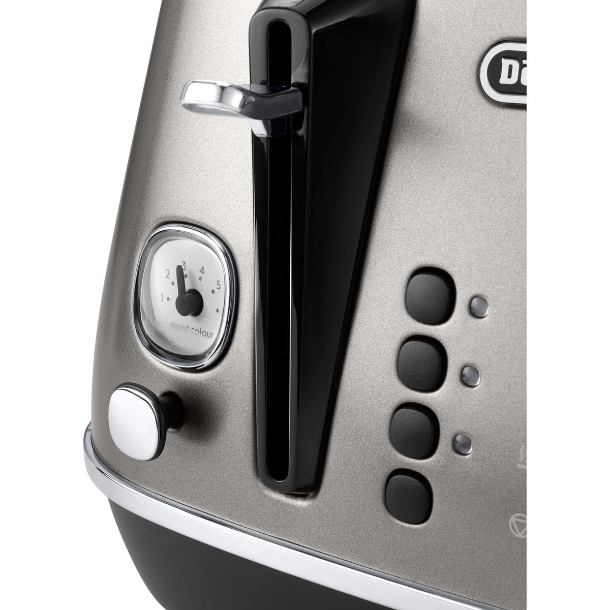 De'Longhi Distinta X CTIN4003.TB 4 Slice Toaster - Titanium