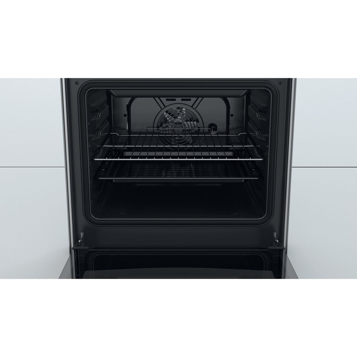 Indesit IS67G5PHX-UK Dual Fuel Cooker - Inox - A Rated