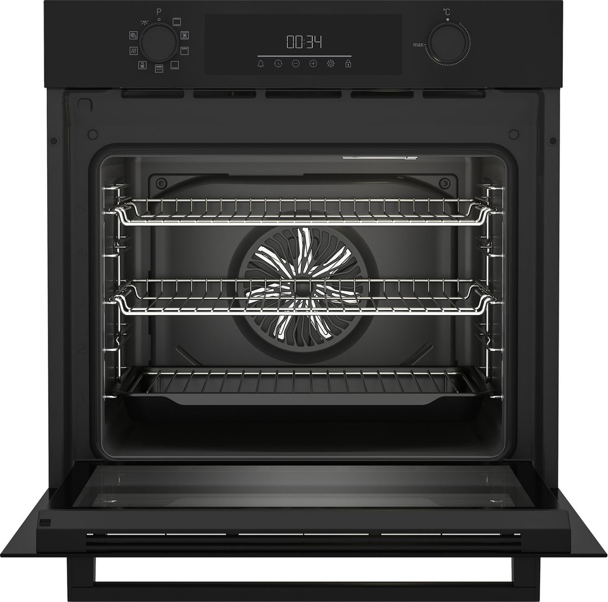 Beko BBIE12301BMP Built In Electric Single Oven - Black - A Rated