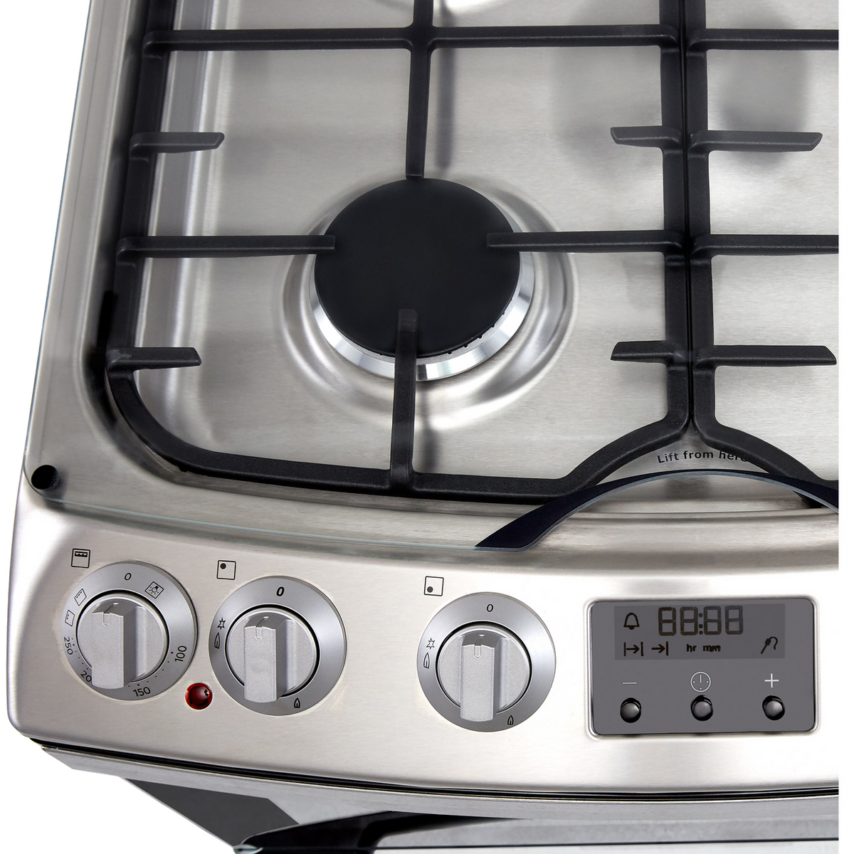 AEG CKB6540ACM 60cm Dual Fuel Cooker - Stainless Steel - A-A Rated