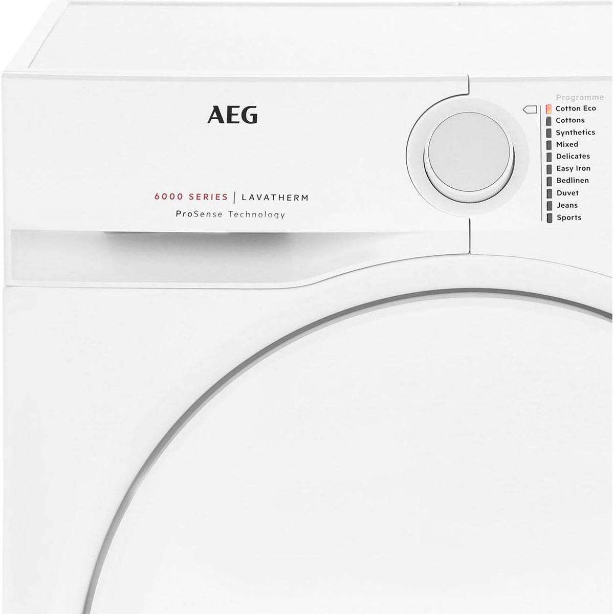 AEG ProSense® Technology T6DBG720N 7Kg Condenser Tumble Dryer - White - B Rated