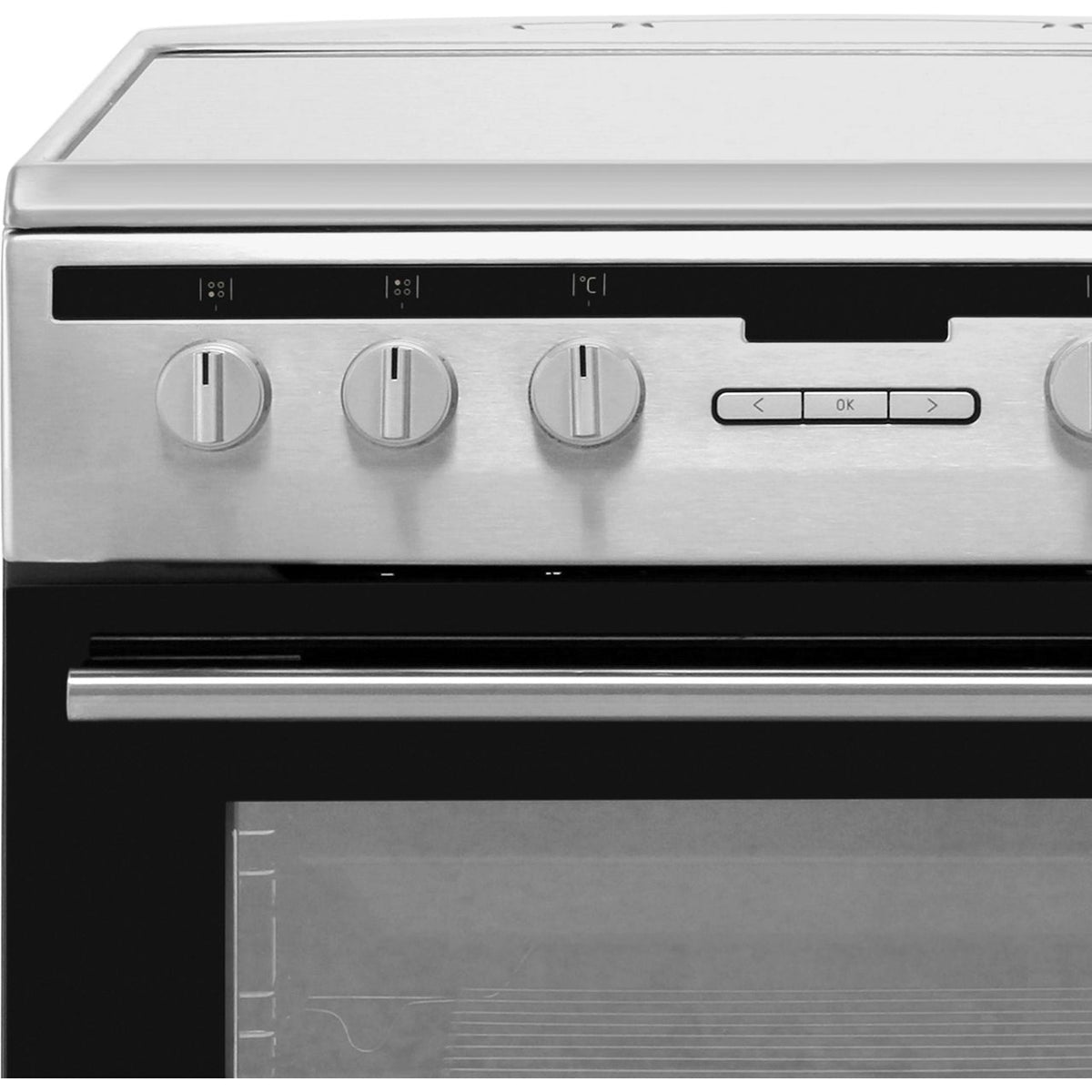 Amica 608CE2TAXX 60cm Electric Cooker with Ceramic Hob - Stainless Steel - A Rated