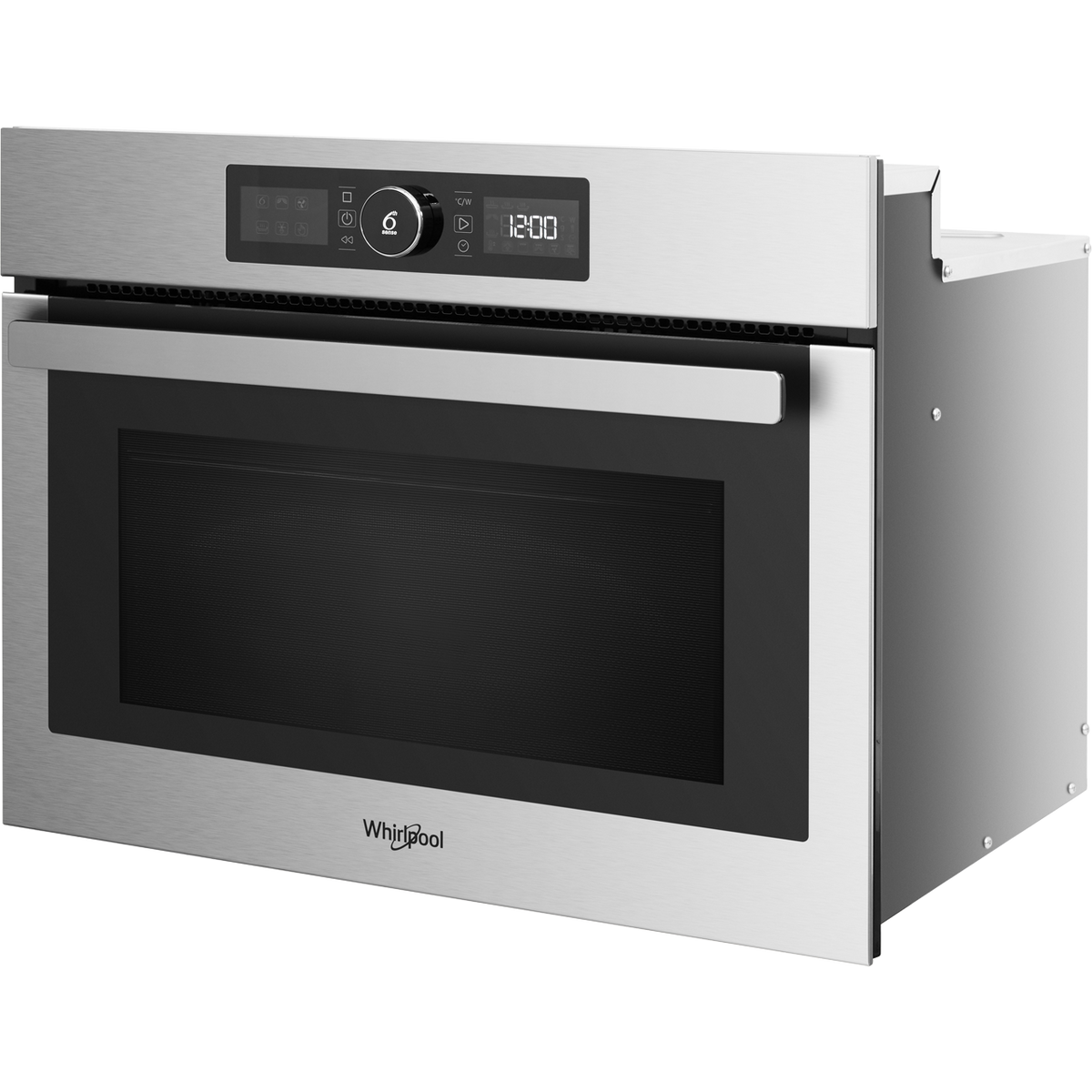 Whirlpool Absolute AMW9615-IXUK Built In Combination Microwave Oven - Stainless Steel