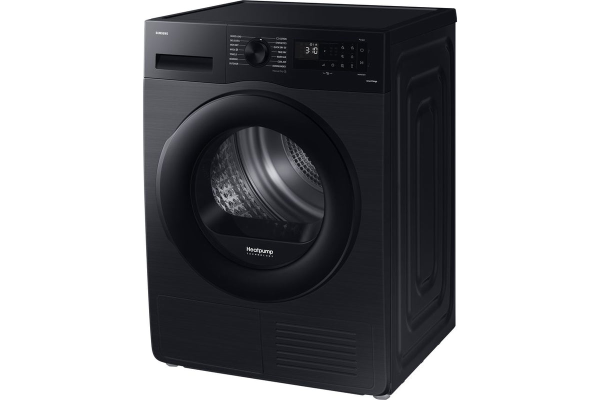 Samsung Series 5 OptimalDry™ DV80CGC0B0AB Wifi Connected 8Kg Heat Pump Tumble Dryer - Black - A++ Rated